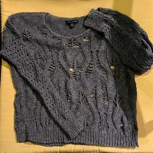 American Eagle Outfitters (S), grey, lightweight sweater
